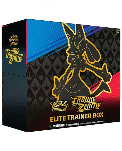 CAJA POKEMON TRADING CARD GAME CROWN ZENITH ELITE