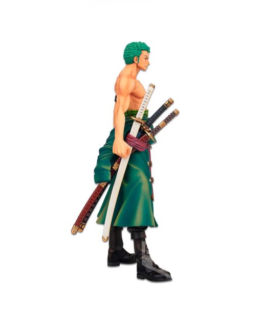 FIGURA DE ACCION BANPRESTO MY HERO ACADEMIA ONE PIECE MASTER STARS RORONOA ZORO - Image 2
