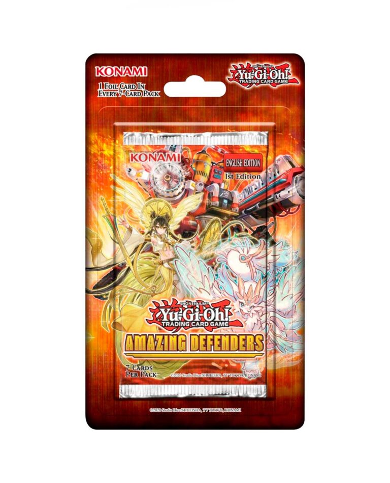 YU GI OH TRADING CARD GAME SOBRE AMAZING DEFENDERS INGLES