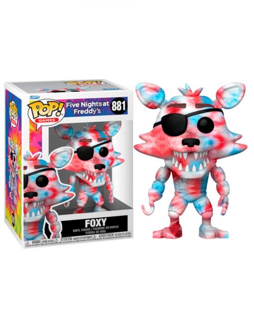 FIGURA POP FIVE NIGHTS AT FREDDYS TIE DYE FOXY - Image 3