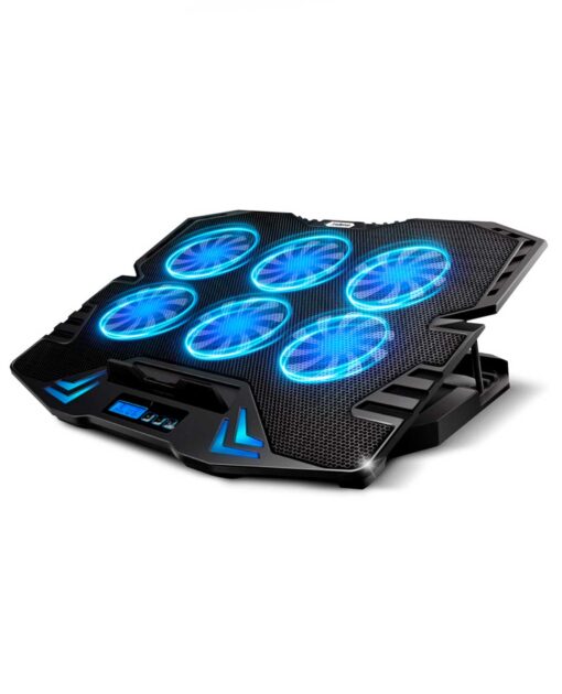 VENTILADOR Y SOPORTE PARA LAPTOP REDLEMON LUZ LED - Image 2