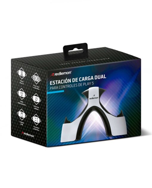 BASE DE CARGA PARA CONTROLES PLAYSTATION REDLEMON - Image 4