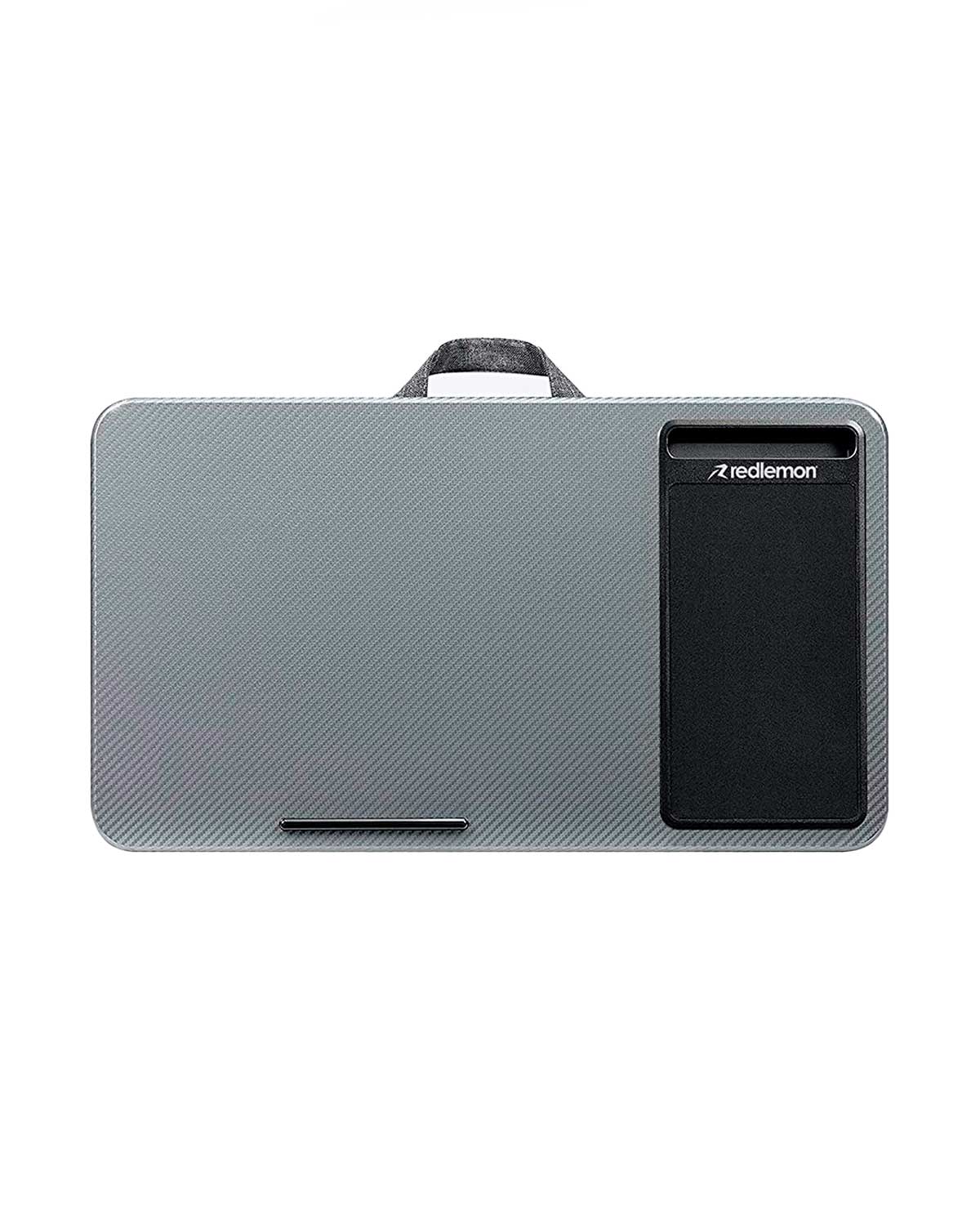 BASE PARA LAPTOP CON SOPORTE PARA CELULAR Y MOUSE PAD REDLEMON GRIS - Image 2