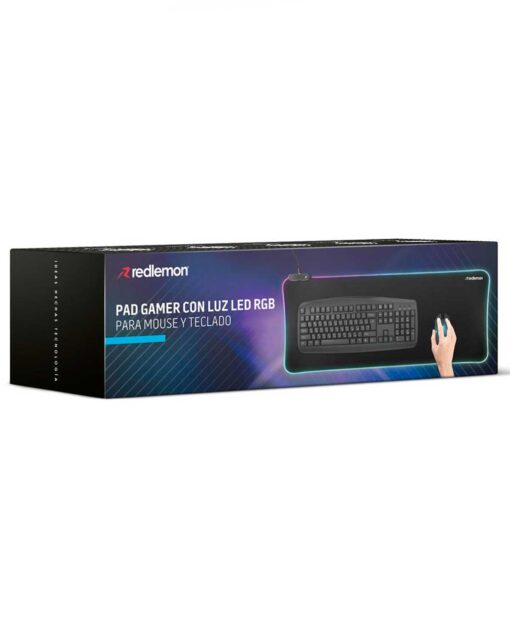 MOUSEPAD GAMER REDLEMON XXL LUZ LED - Image 4