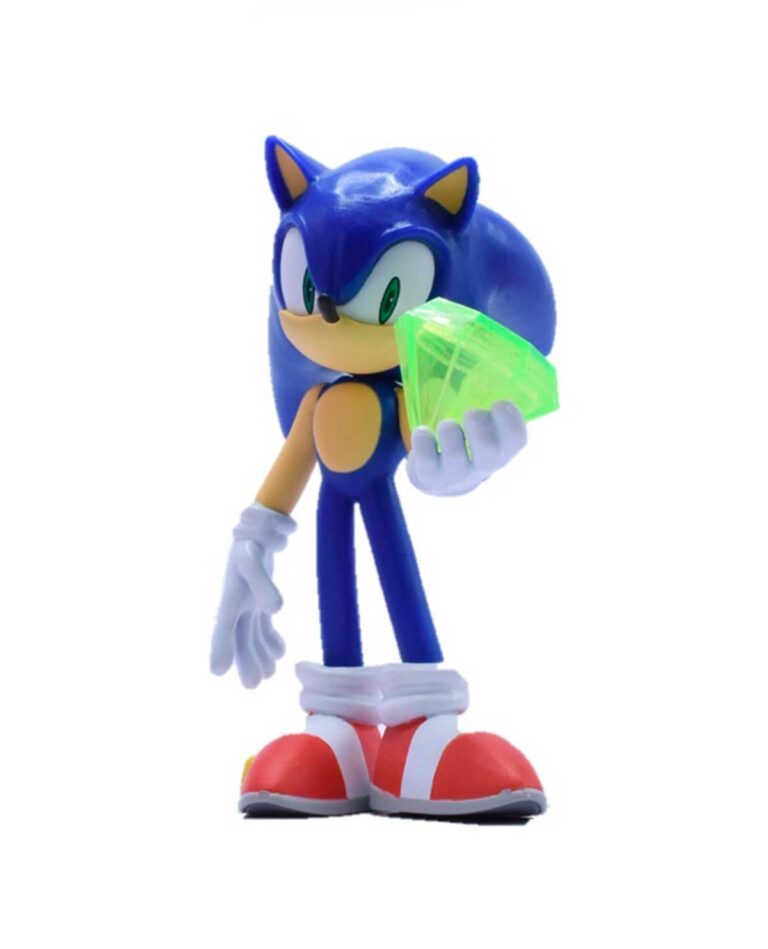 Sonic The Hedgehog Figura De Sonic Neo Etal Con Varita Eléctrica Jakks