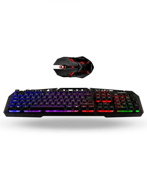 SET DE TECLADO Y MOUSE ALAMBRICO REDLEMON LUZ LED - Image 2