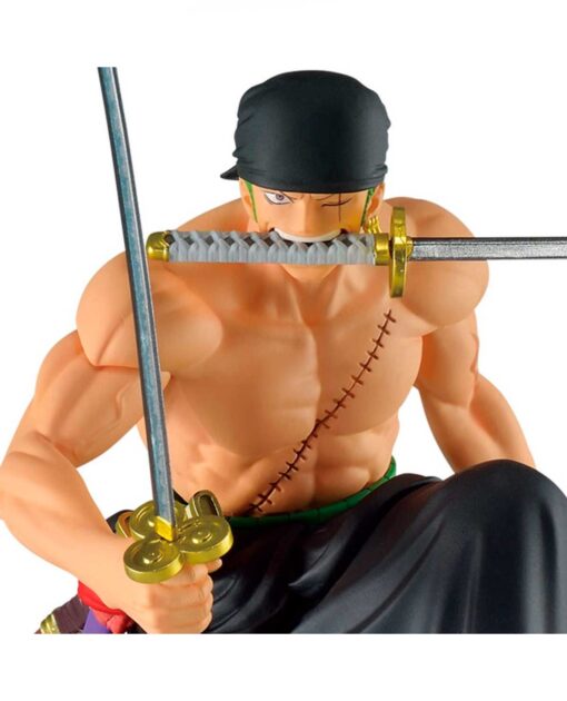 FIGURA DE ACCION BANPRESTO ONE PIECE DIORAMATIC RORONOA ZORO BRUSH - Image 3