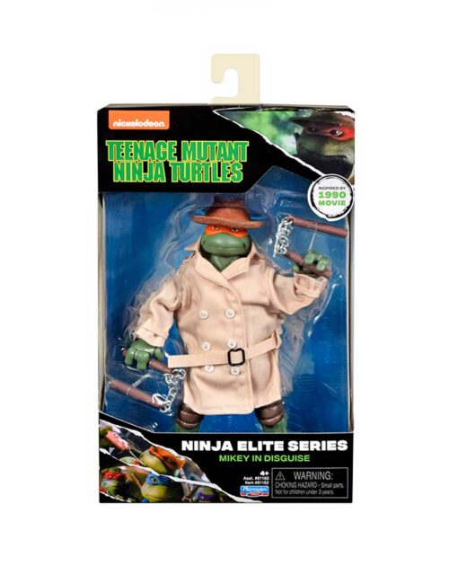FIGURA DE ACCION BANDAI TMNT CLASSIC ELITE SERIES MIKEY IN DISGUISE - Image 3