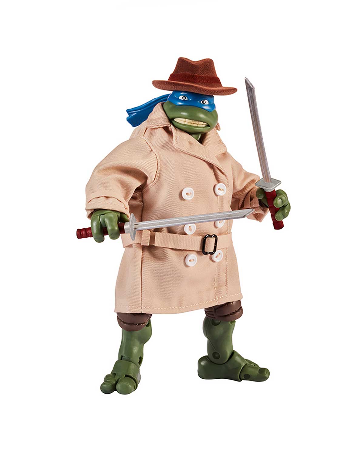 FIGURA DE ACCION BANDAI TMNT CLASSIC ELITE SERIES LEO IN DISGUISE