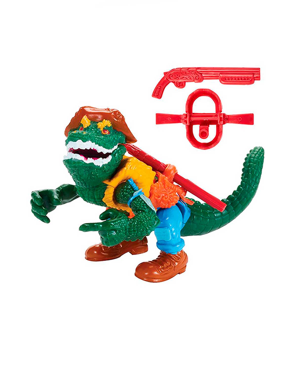 FIGURA DE ACCION BANDAI TMNT SECONDARY MUTANT LEATHERHEAD - Image 2