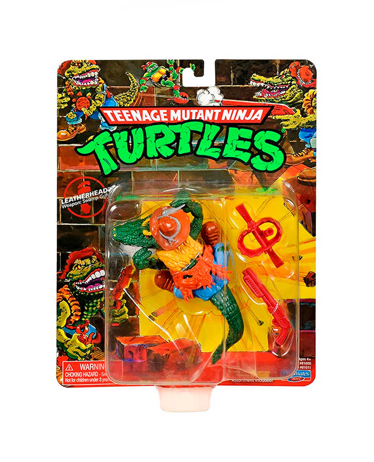 FIGURA DE ACCION BANDAI TMNT SECONDARY MUTANT LEATHERHEAD - Image 3