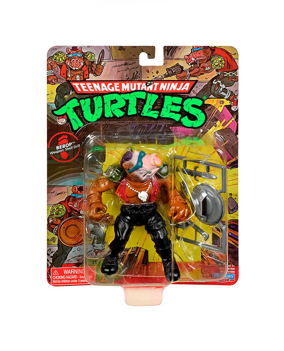 FIGURA DE ACCION BANDAI TMNT SECONDARY MUTANT BEBOP - Image 3
