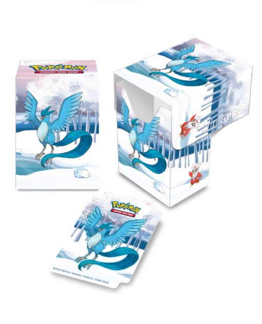 POKEMON TRADING CARD GAME ULTRA PRO GALLERY SERIES FROSTED FOREST FULL VIEW DECK - Image 2