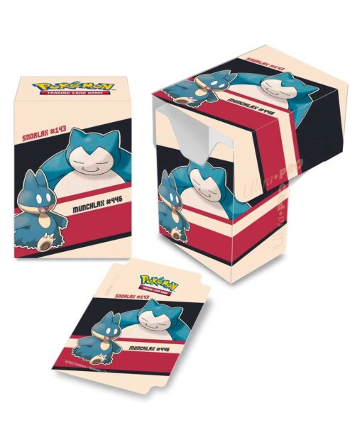 POKEMON TRADING CARD GAME ULTRA PRO SNORLAX AND MUNCHLAX FULL VIEW DECK - Image 2