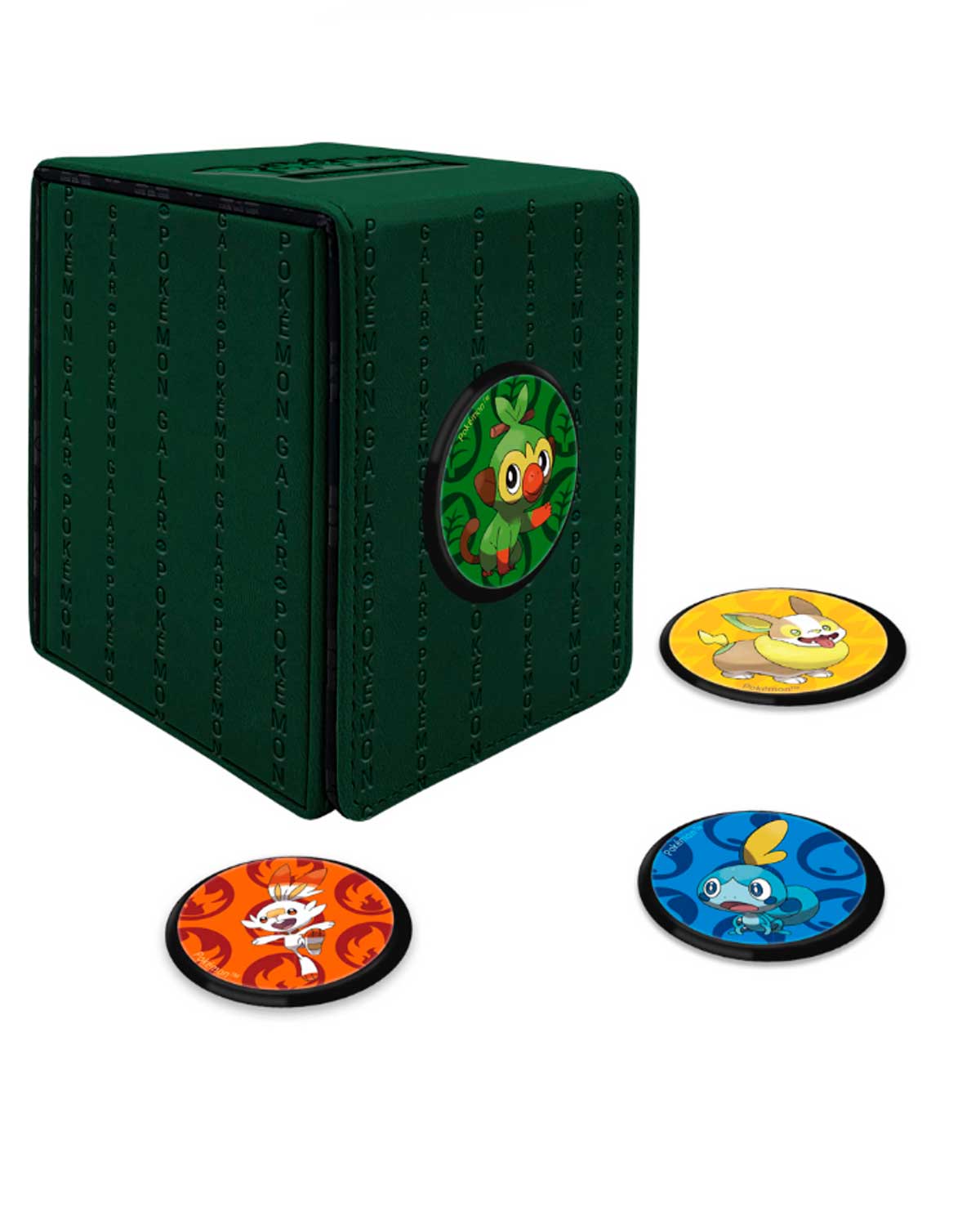 CAJA POKEMON TRADING CARD GAME ULTRA PRO GALAR ALCOVE CLICK DECK