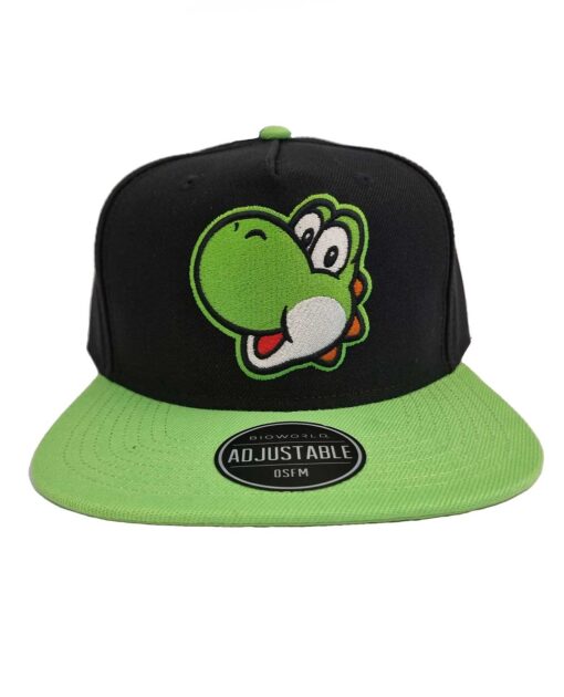 GORRA NEGRA MARIO BROS CARA YOSHI - Image 2