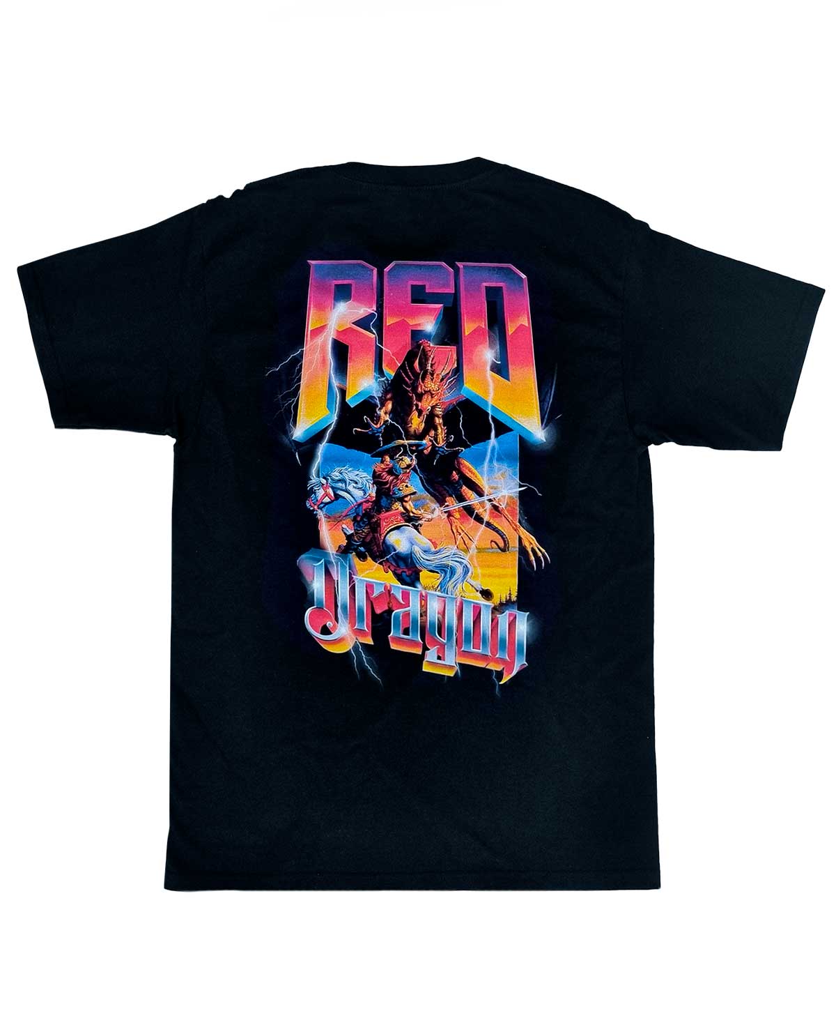 PLAYERA NEGRA DUNGEONS AND DRAGONS RED DRAGON CHICA - Image 2