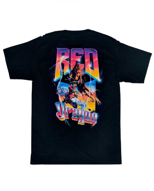 PLAYERA NEGRA DUNGEONS AND DRAGONS RED DRAGON  GRANDE - Image 2