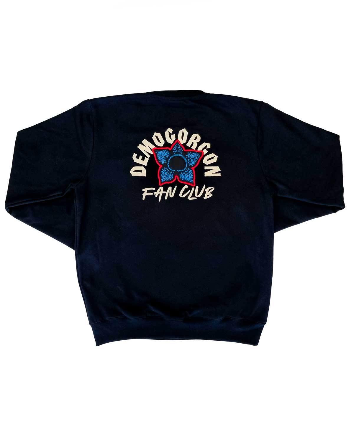 SWEATSHIRT NEGRA DEMOGORGON FAN CLUB EXTRA CHICA - Image 2