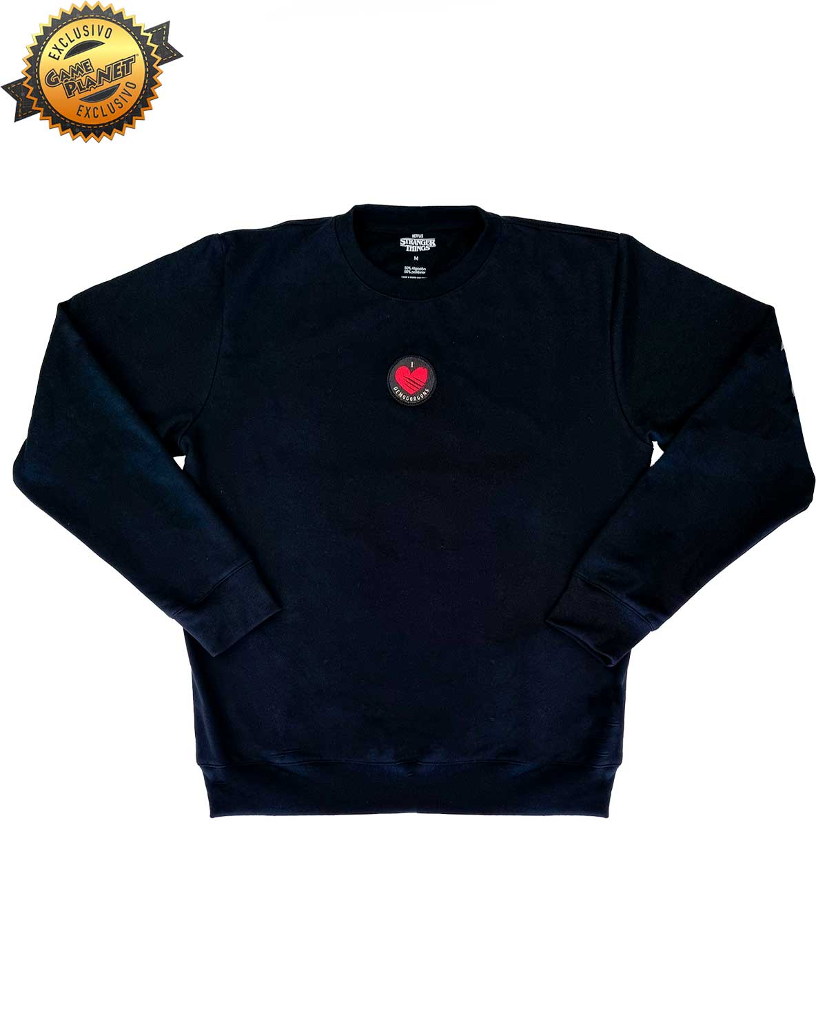 SWEATSHIRT NEGRA DEMOGORGON FAN CLUB MEDIANA