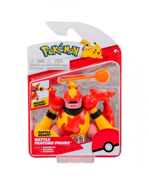 FIGURA POKEMON BATTLE FIGURE MAGMORTAR - Image 3