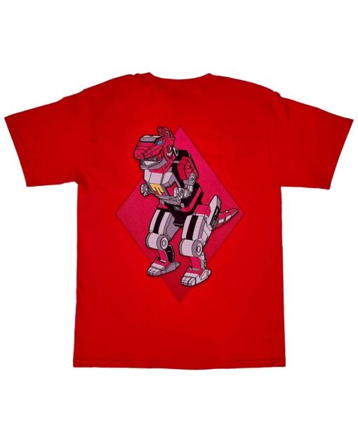PLAYERA SE UN POWER RANGER ROJO CHICA - Image 2