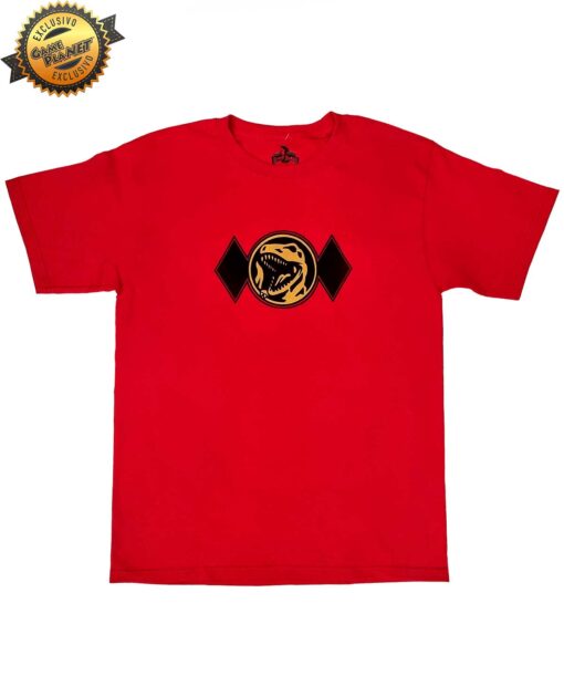 PLAYERA SE UN POWER RANGER ROJO GRANDE