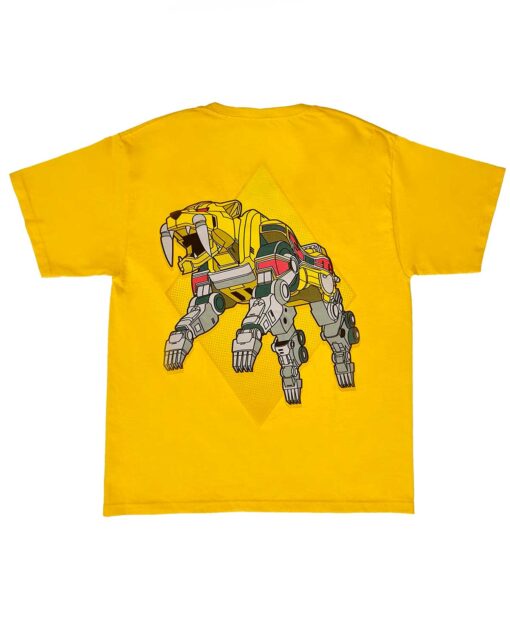 PLAYERA SE UN POWER RANGER AMARILLO EXTRA CHICA - Image 2