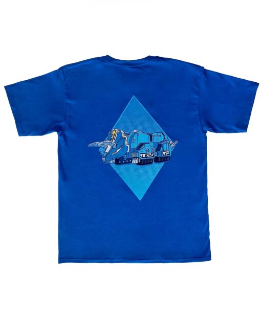 PLAYERA SE UN POWER RANGER AZUL EXTRA CHICA - Image 2