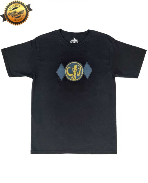 PLAYERA SE UN POWER RANGER NEGRO EXTRA CHICA