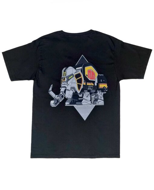 PLAYERA SE UN POWER RANGER NEGRO GRANDE - Image 2