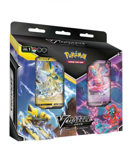 POKEMON TRADING CARD GAME ZERAORA VS DEOXYS BATTLE DECK BUNDLE
