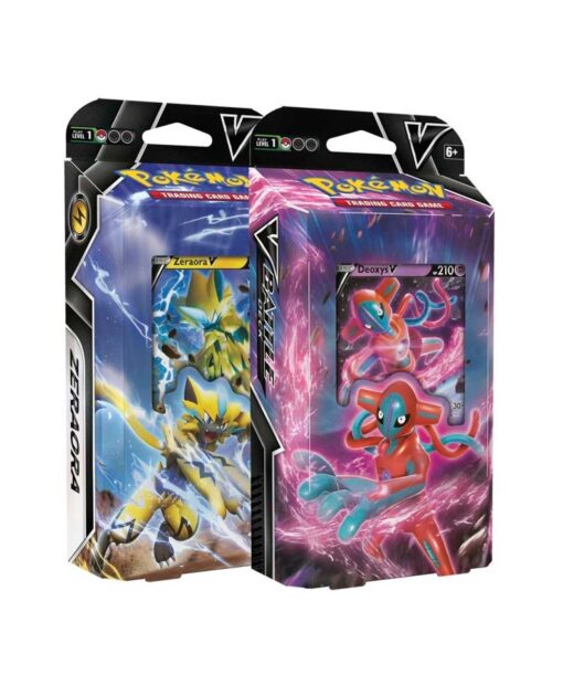 POKEMON TRADING CARD GAME ZERAORA VS DEOXYS BATTLE DECK BUNDLE - Image 2