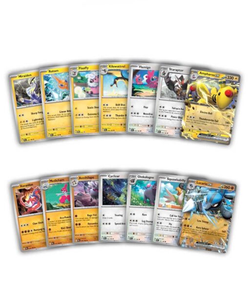POKEMON TRADING CARD GAME AMPHAROS Y LUCARIO EX BATTLE DECK - Image 2
