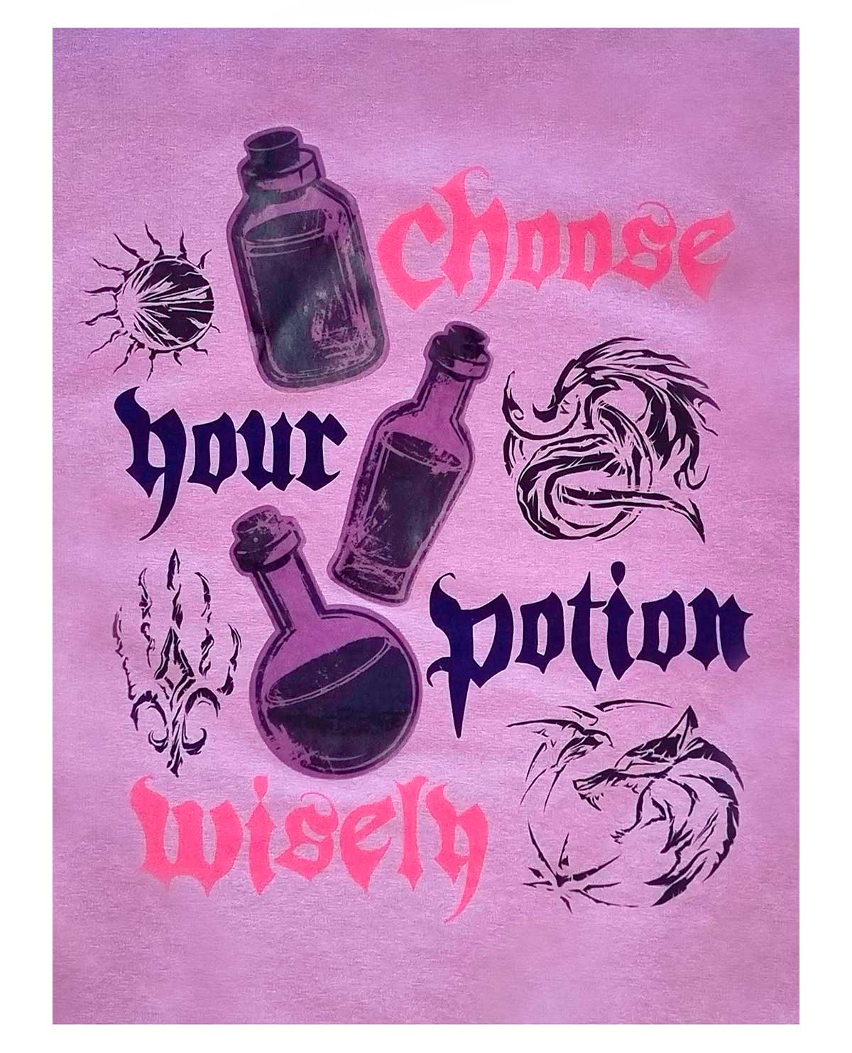 SUDADERA MORADA THE WITCHER CHAOS CHICA - Image 3