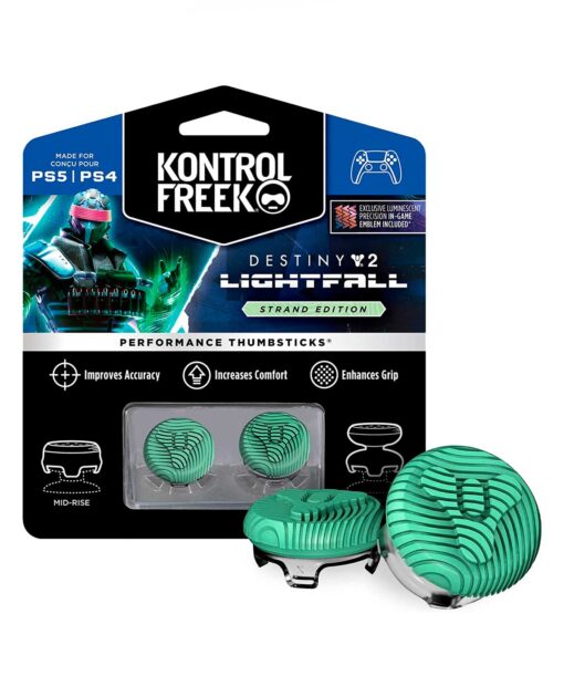 PROTECTORES DE GOMA PARA JOYSTICK CONTROL PLAYSTATION 5 DESTINY 2 LIGHTFALL
