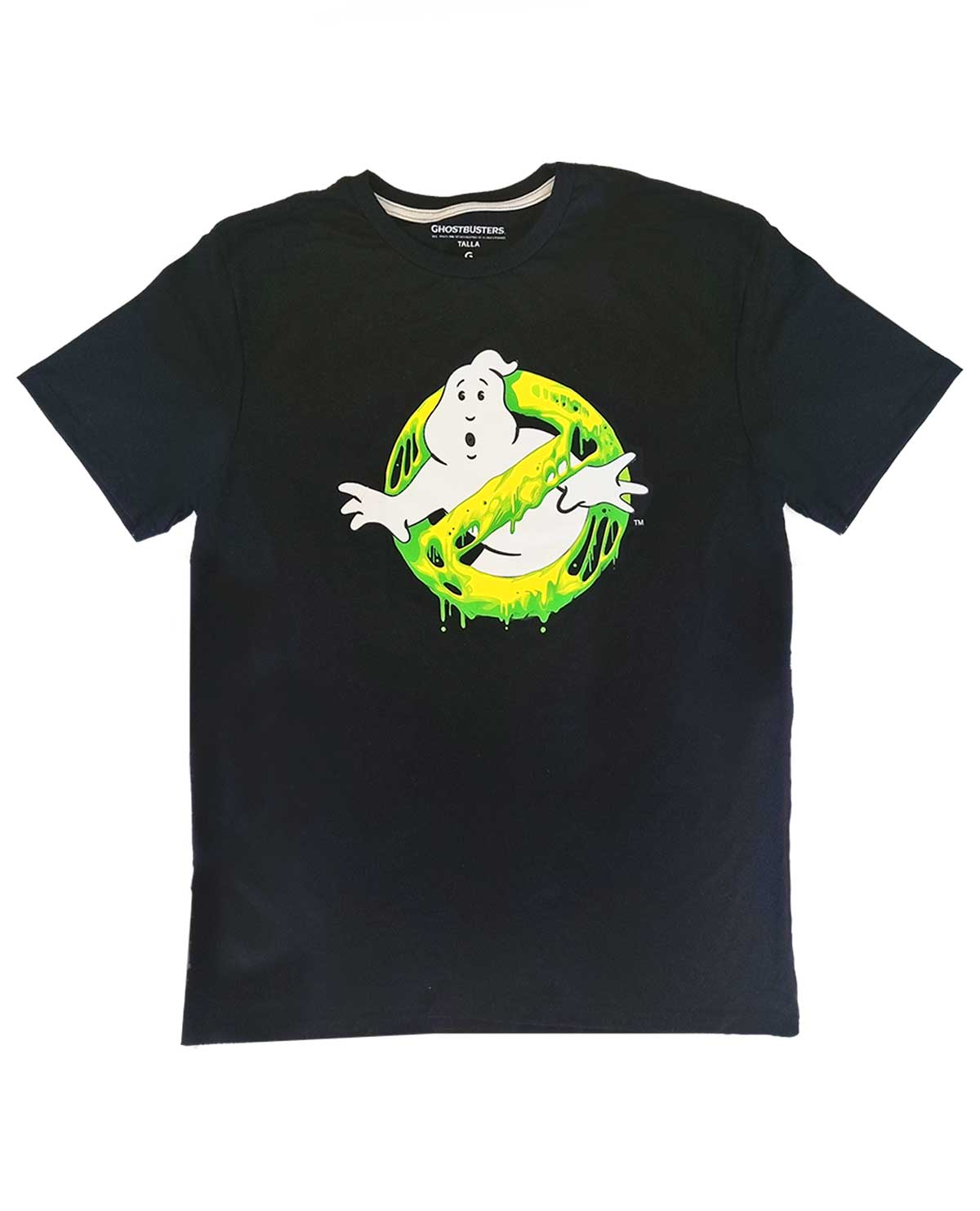 PLAYERA NEGRA GHOST BUSTERS CHICA