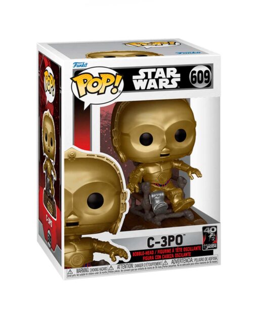 FIGURA POP STAR WARS THE RETURN OF THE JEDI C3PO IN CHAIR - Image 3