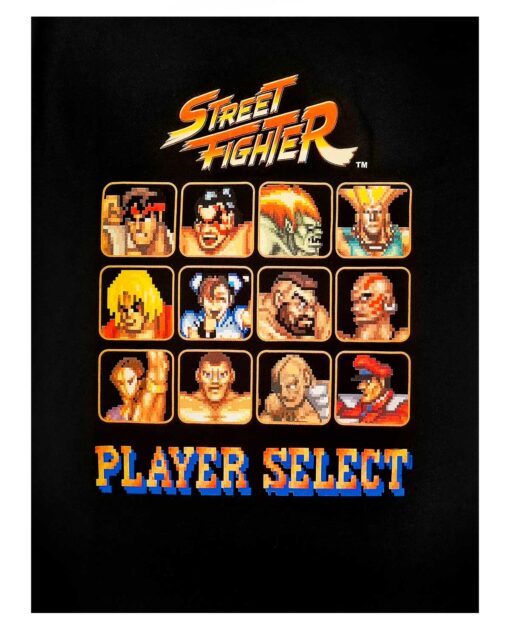 PLAYERA NEGRA STREET FIGHTER PERSONAJES GRANDE - Image 3