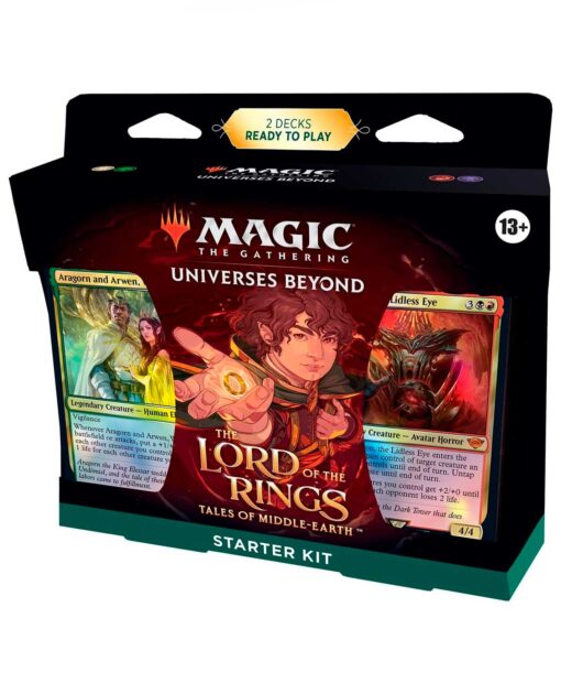 MAGIC THE GATHERING TRADING CARD GAME LORD OF THE RINGS STARTER KIT