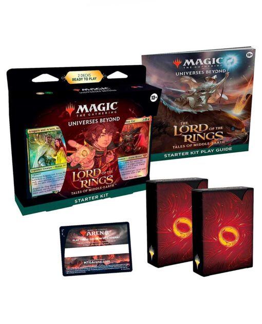 MAGIC THE GATHERING TRADING CARD GAME LORD OF THE RINGS STARTER KIT - Image 2