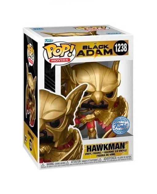 FIGURA POP BLACK ADAM HAWKMAN - Image 2
