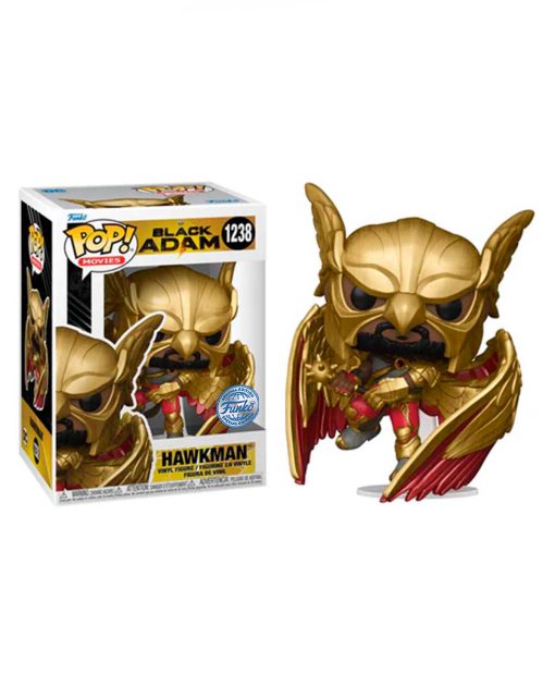 FIGURA POP BLACK ADAM HAWKMAN - Image 3