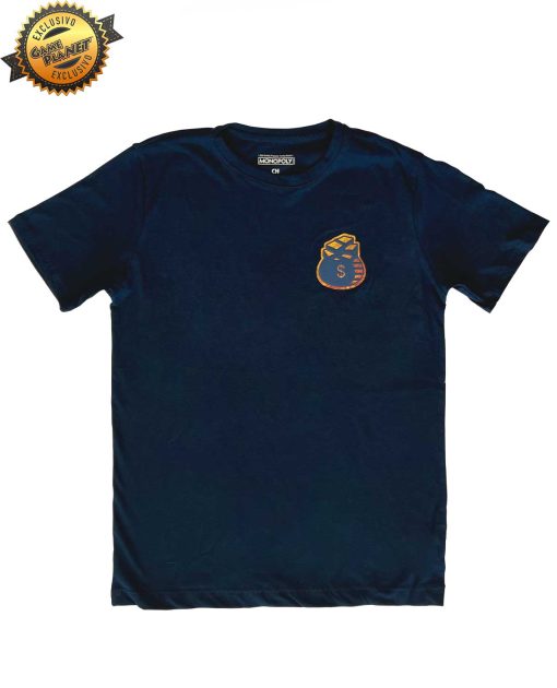 PLAYERA MONOPOLY MILLIONAIRES CLUB EXTRA CHICA