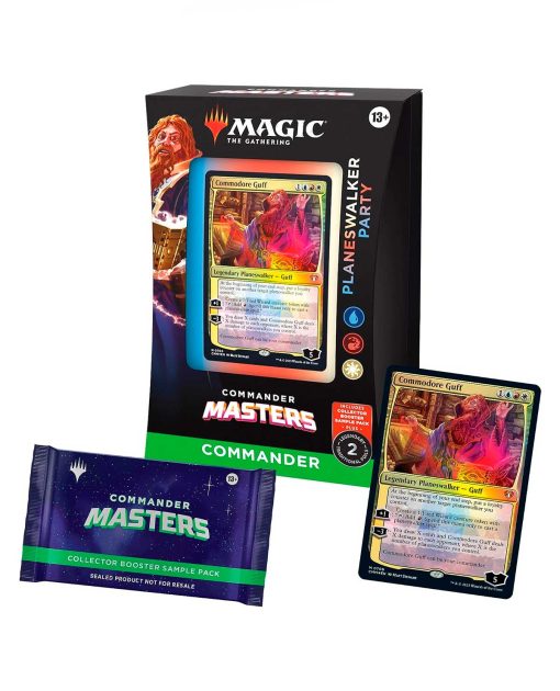 MAGIC THE GATHERING TRADING CARD GAME COMMANDER MASTER DECK PLANESWALKER PARTY - Image 2