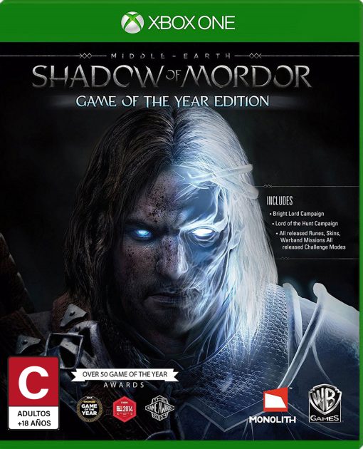 MIDDLE EARTH SHADOW OF MORDOR GAME OF THE YEAR EDITION