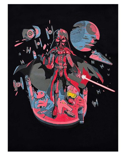 PLAYERA NEGRA STAR WARS DARTH VADER CHICA - Image 3