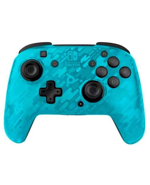 CONTROL INALAMBRICO PDP NINTENDO SWITCH CAMO BLUE
