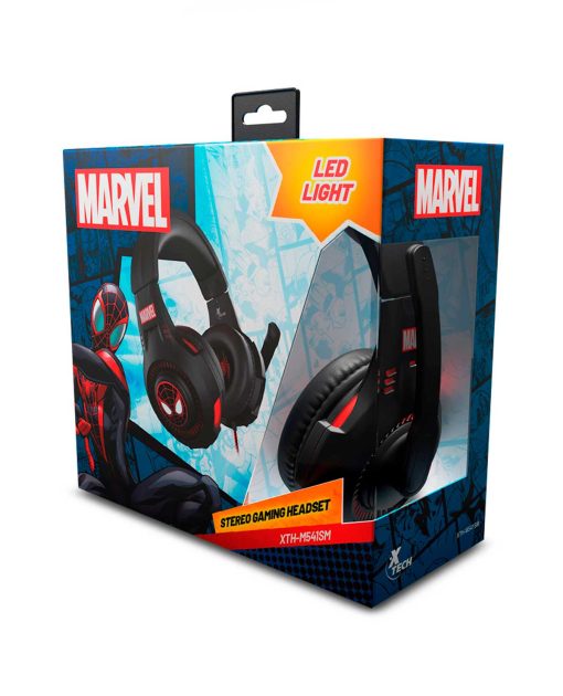 HEADSET ALAMBRICO XTECH MARVEL SPIDER MAN MILES MORALES - Image 4