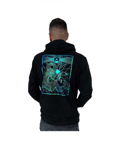 DUNGEONS AND DRAGONS AMPED UP NEON HOODIE CHICA - Image 4